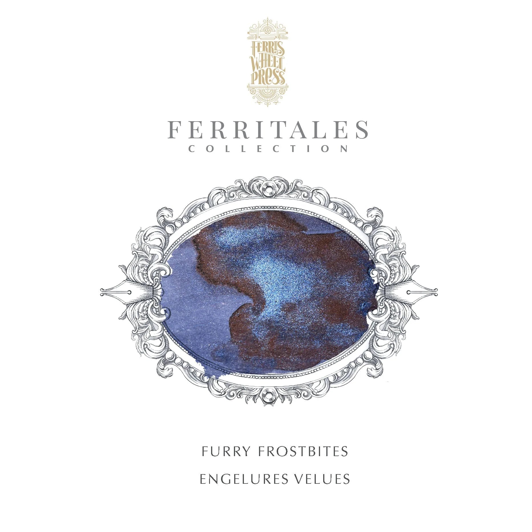 Flacon d'encre FERRIS WHEEL PRESS - FerriTales - Bestiary Series | Furry Frostbites (20ml) - 818351005823
