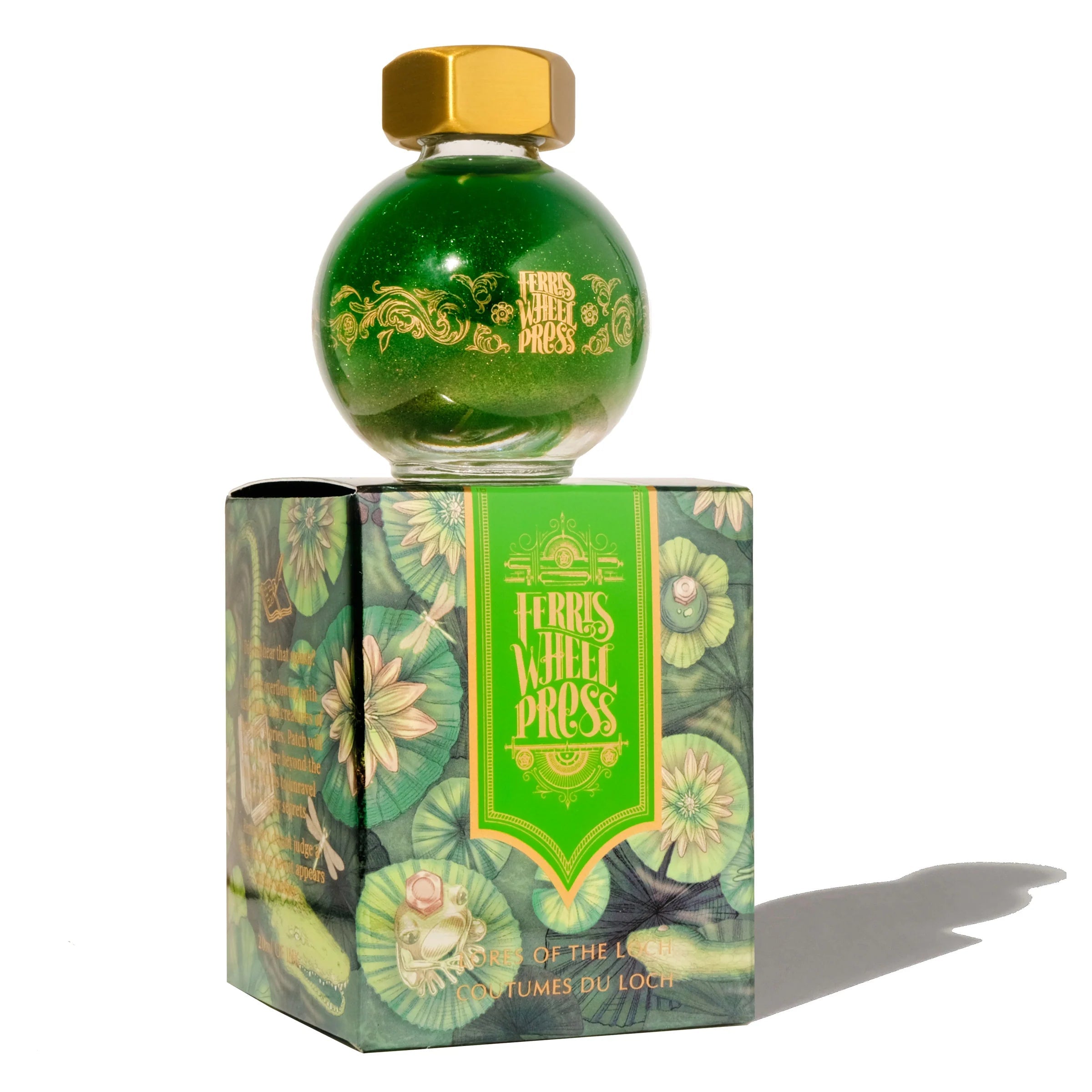 Flacon d'encre FERRIS WHEEL PRESS - FerriTales - Bestiary Series | Lores of the Loch (20ml) - 818351004536