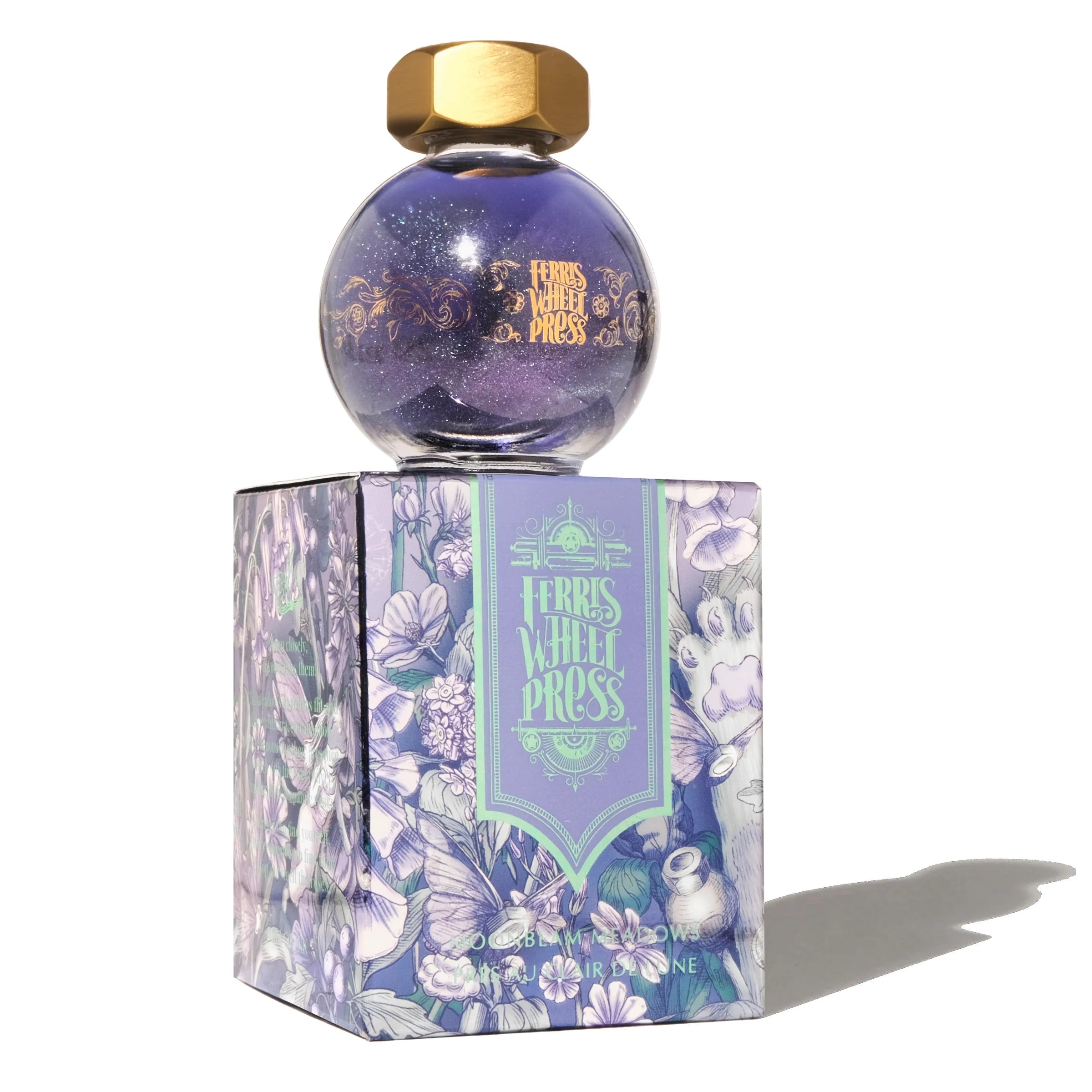 Flacon d'encre FERRIS WHEEL PRESS - FerriTales - Bestiary Series | Moonbeam Meadows (20ml) - 818351004529