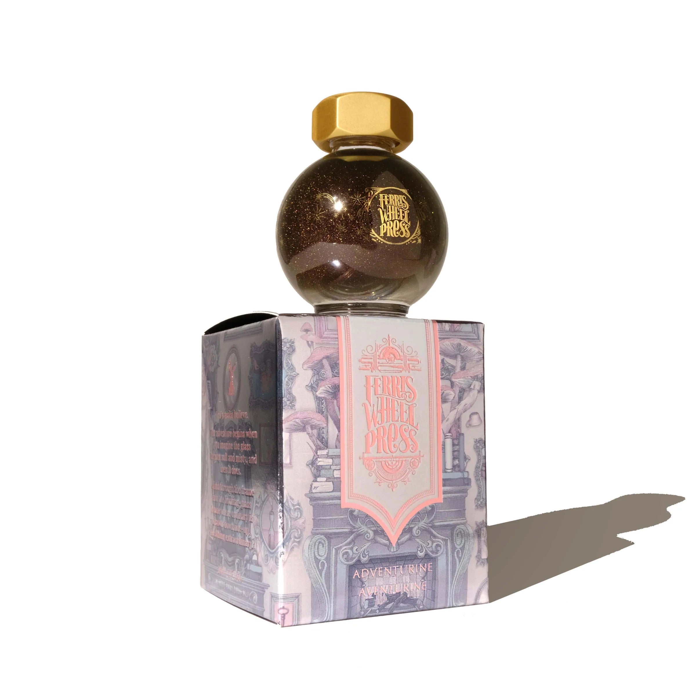 Flacon d'encre FERRIS WHEEL PRESS - FerriTales - Down the Rabbit Hole | Adventurine (20ml) - 818351001818