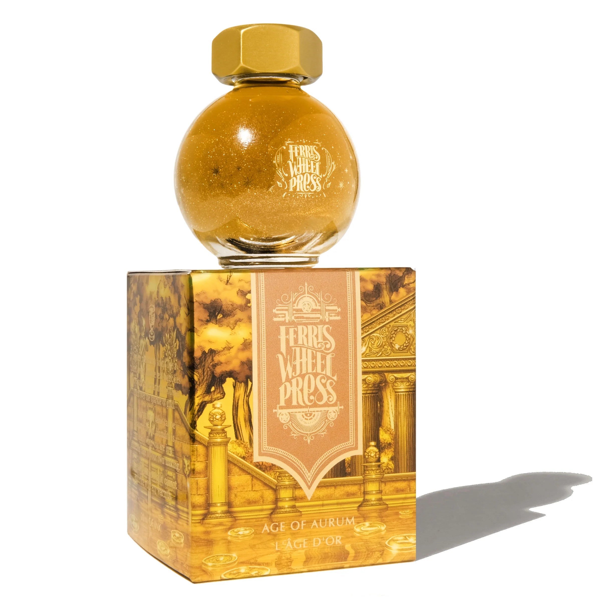 Flacon d'encre FERRIS WHEEL PRESS - FerriTales - King Midas | Age of Aurum (20ml) - 