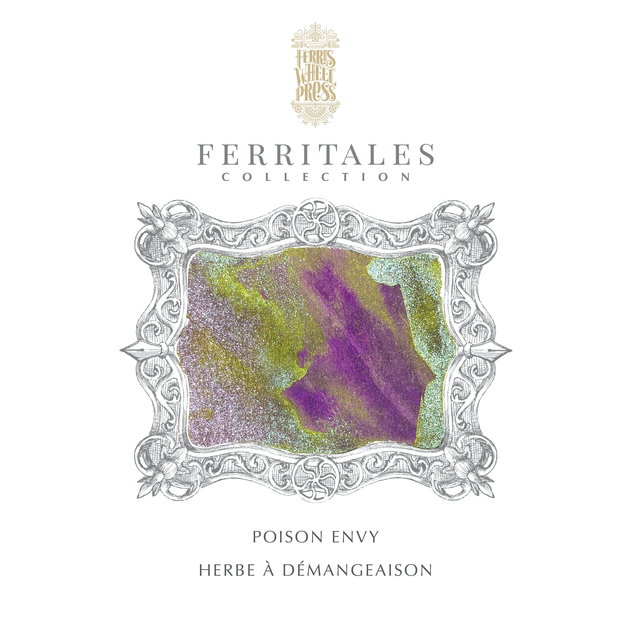 Flacon d'encre FERRIS WHEEL PRESS - FerriTales - Once Upon a Time | Poison Envy (20ml) - 