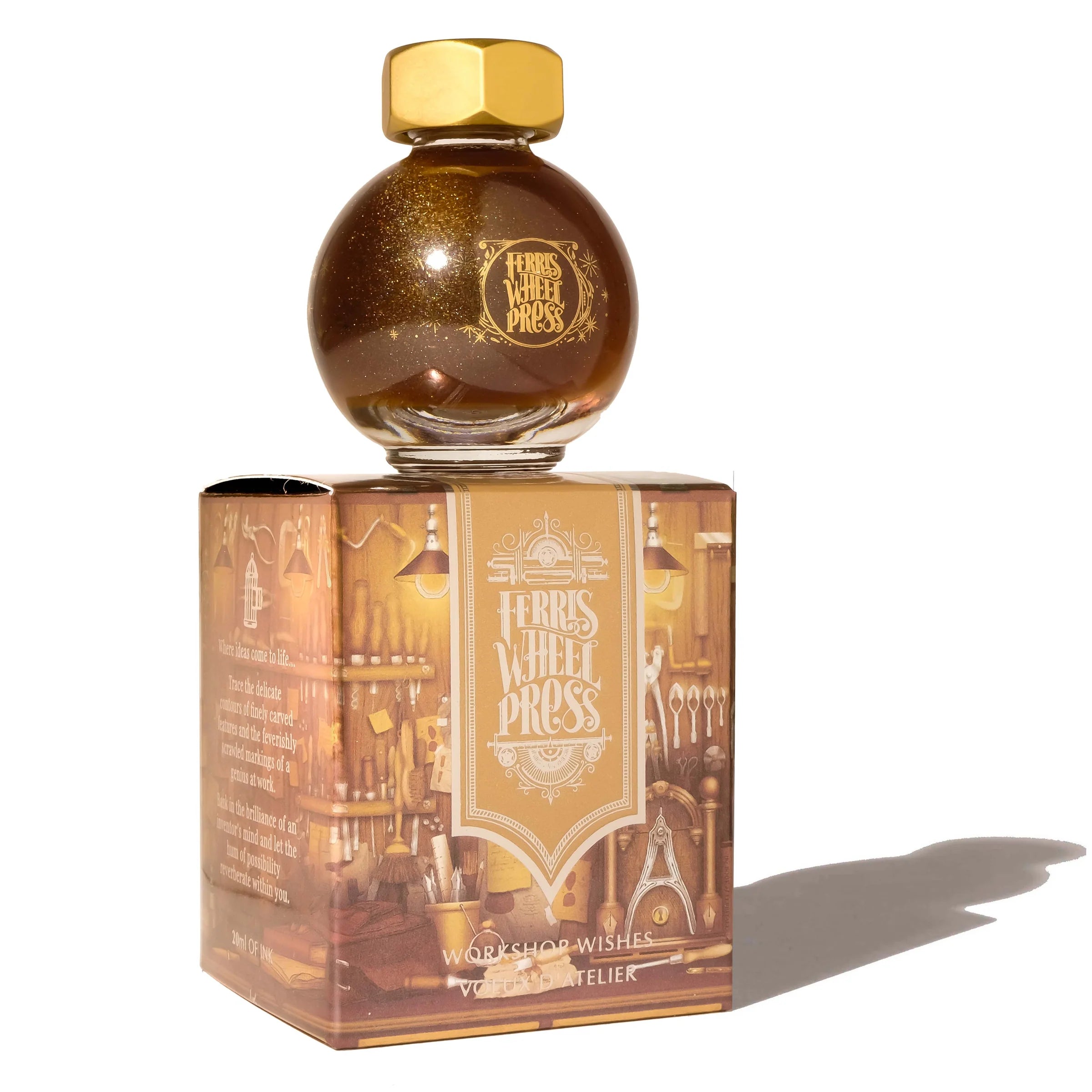Flacon d'encre FERRIS WHEEL PRESS - FerriTales - Once Upon a Time | Workshop Wishes (20ml) - 818351002068