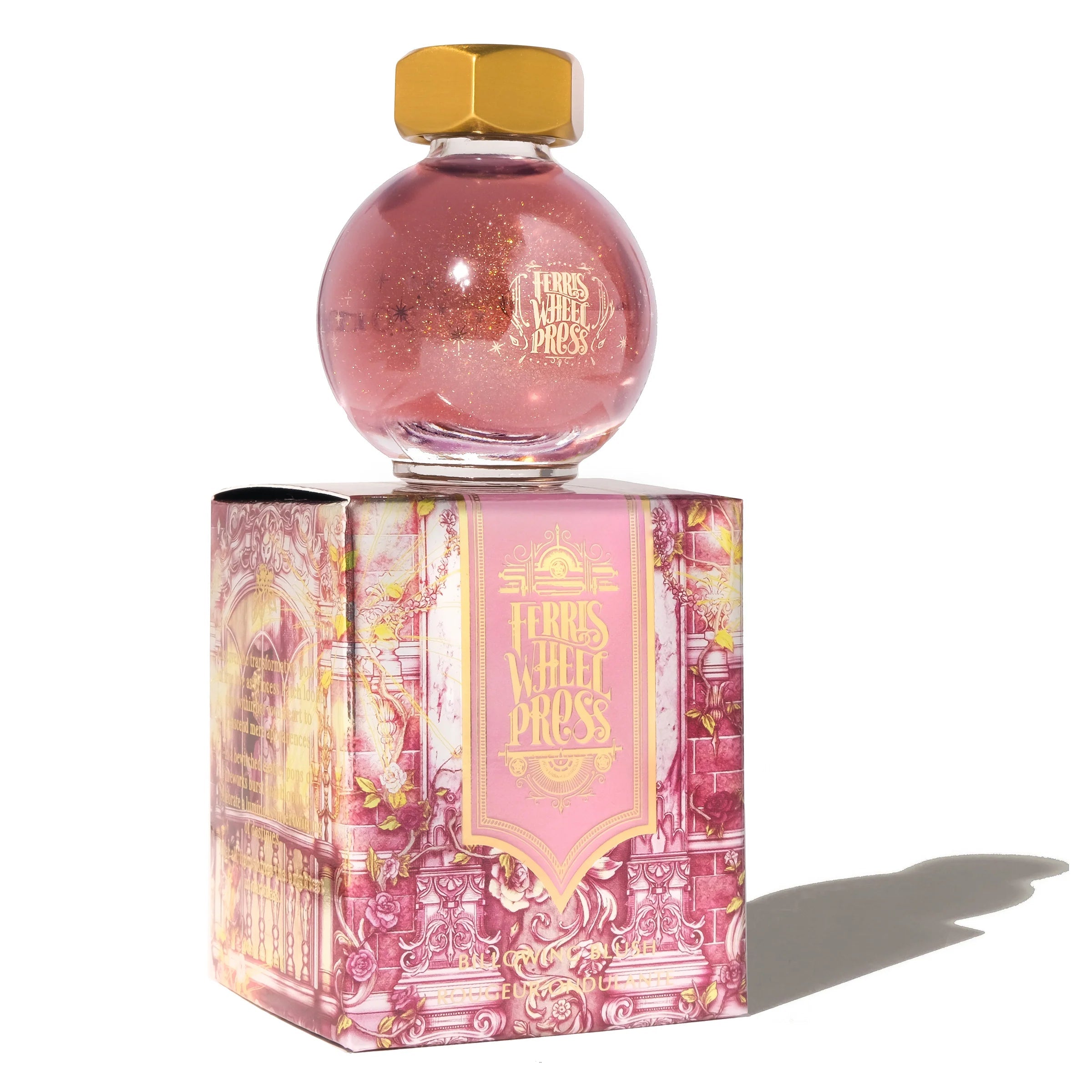 Flacon d'encre FERRIS WHEEL PRESS - FerriTales - The Beauty and the Beast | Billowing Blush (20ml) - 