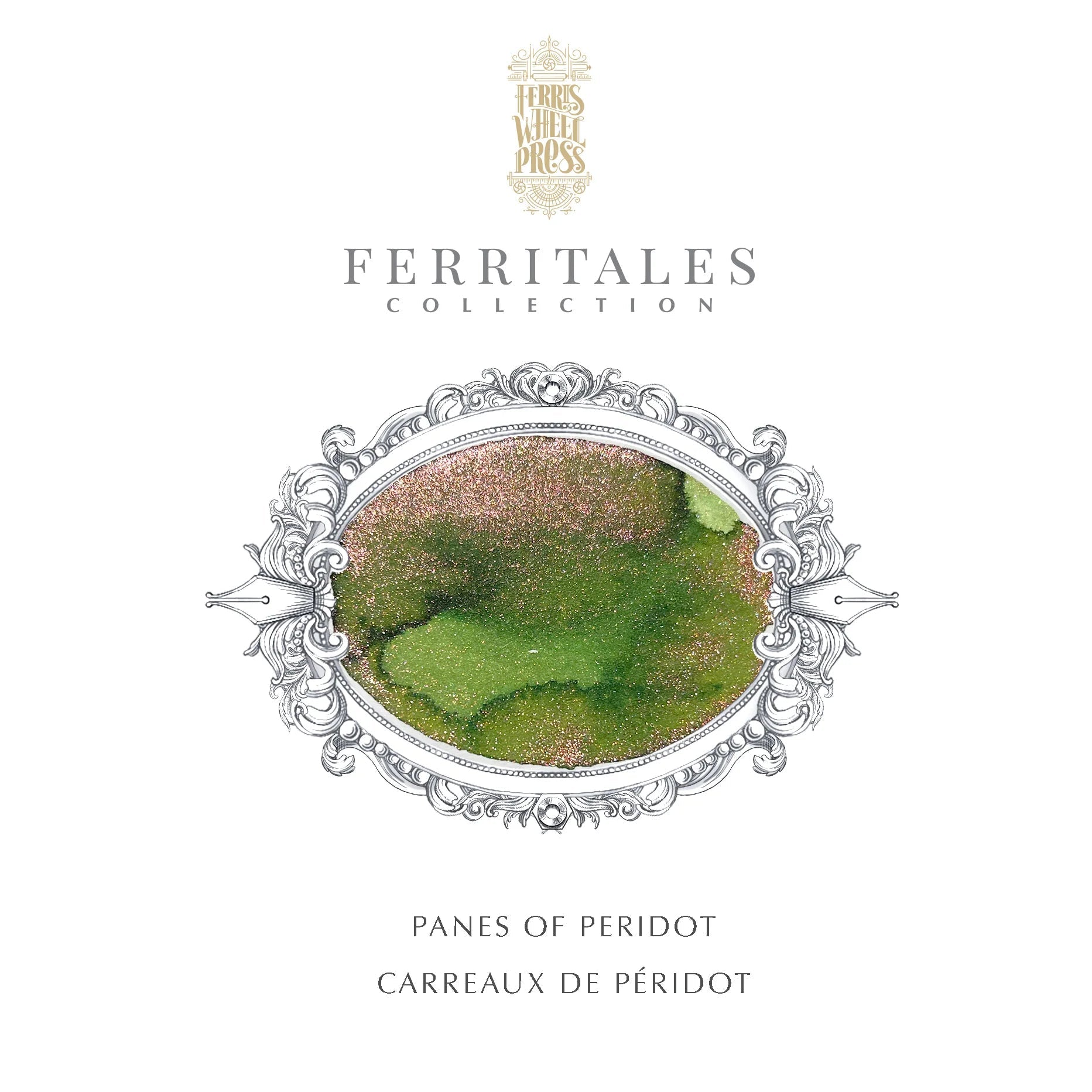Flacon d'encre FERRIS WHEEL PRESS - FerriTales - The Book of Knights Series | Panes of Peridot (20ml) - 