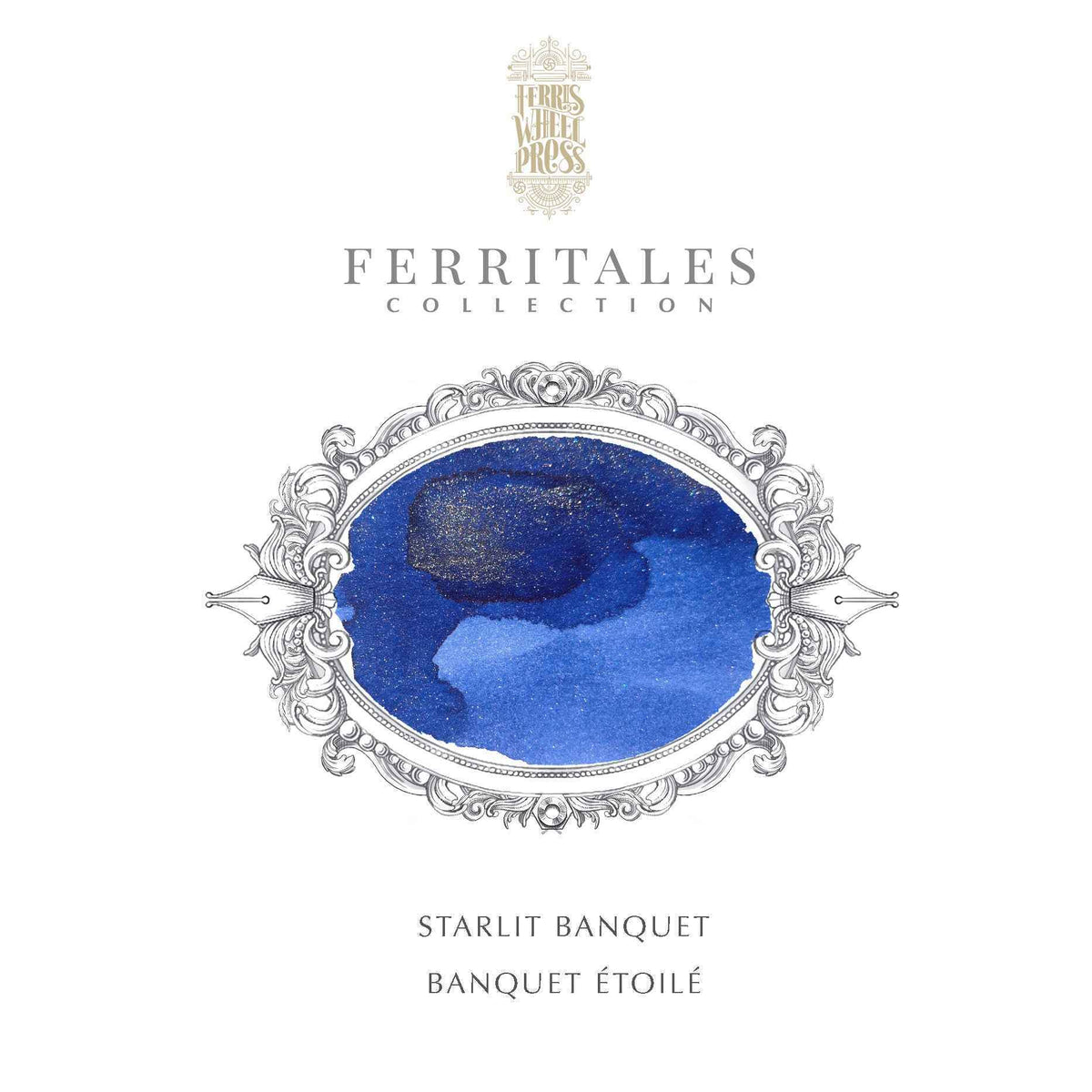 Flacon d'encre FERRIS WHEEL PRESS - FerriTales - The Book of Knights Series | Starlit Banquet (20ml) - 818351007728