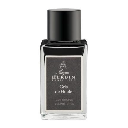 Flacon d'encre JACQUES HERBIN - Les Encres Essentielles - Gris de Houle (15ml) - 3188555171080
