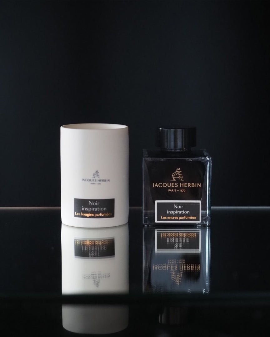 Flacon d'encre JACQUES HERBIN - Les Encres Parfumées - Noir Inspiration - 50 ml - 3188555147092