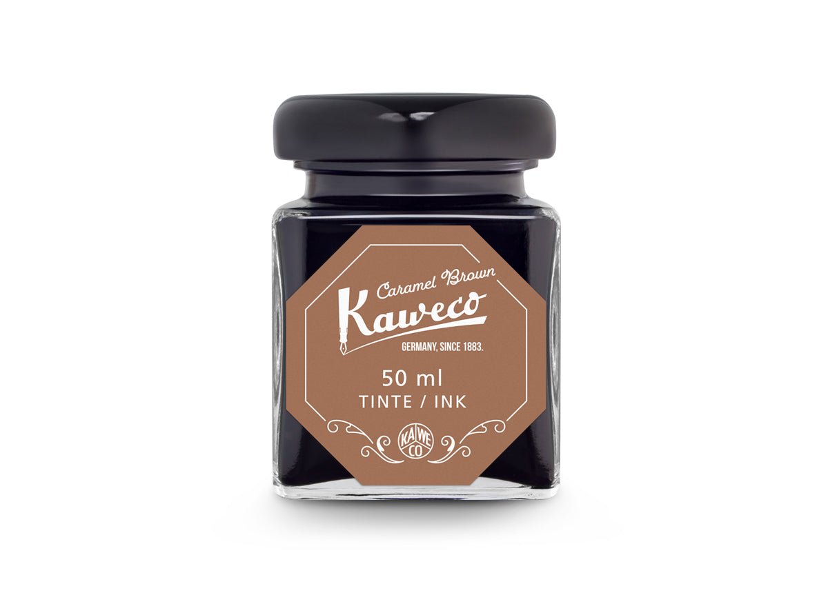 Flacon d'encre KAWECO - Caramel Brown - 50 ml - 4250278625702