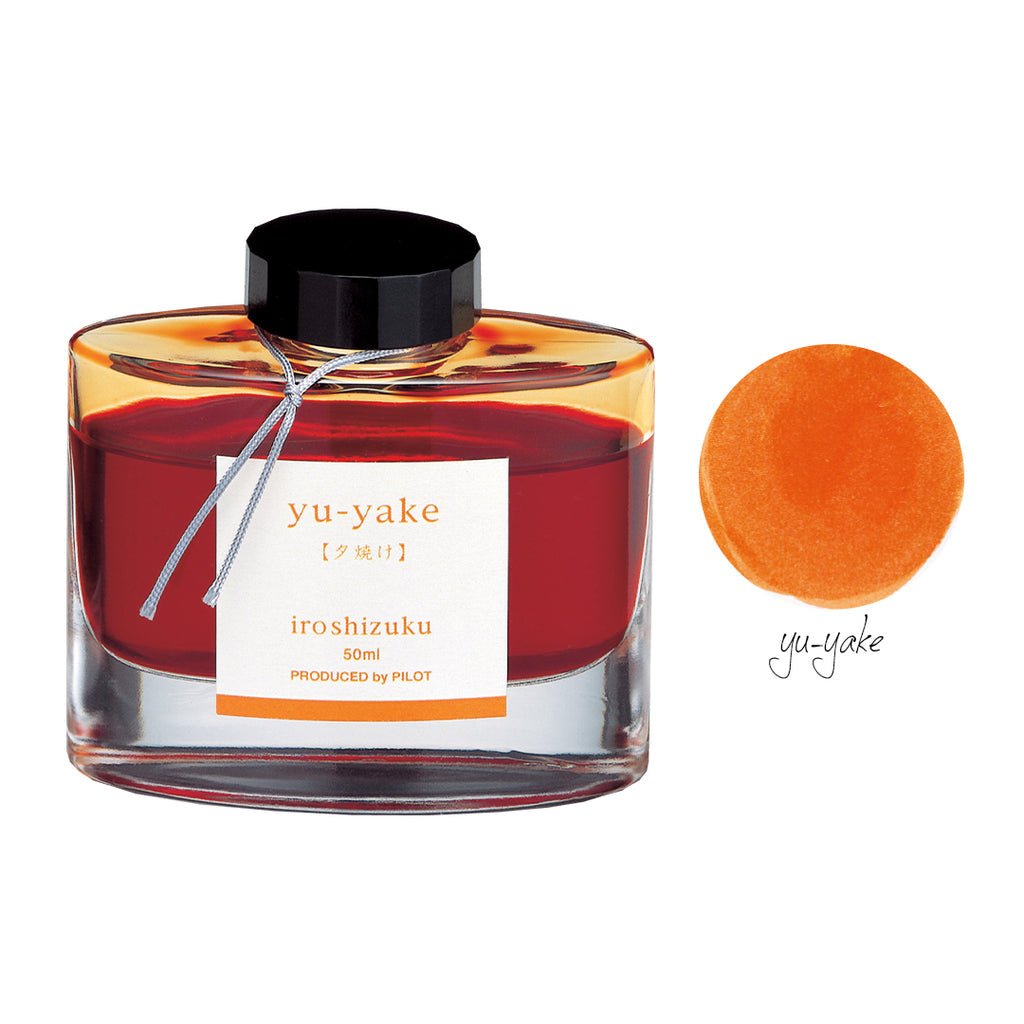 Flacon d'encre PILOT Iroshizuku - Yu - yake - 50 ml - 4902505380570