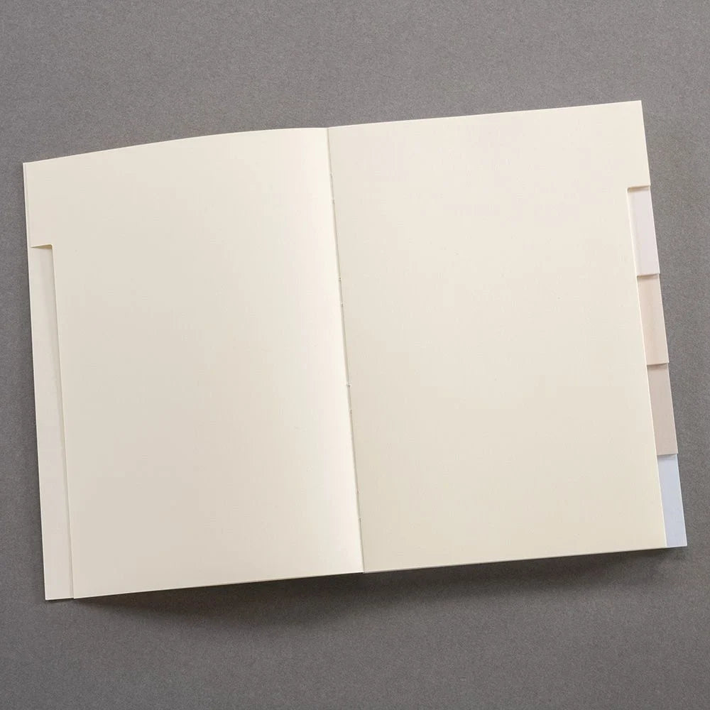 Carnet GMUND Registerbook FiveColors - Hardcover - B5 - Uni - Grey