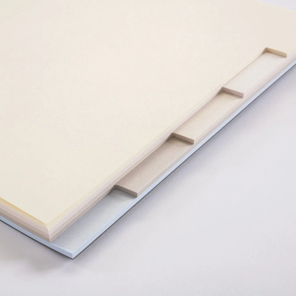 Carnet GMUND Registerbook FiveColors - Hardcover - B5 - Uni - Sand