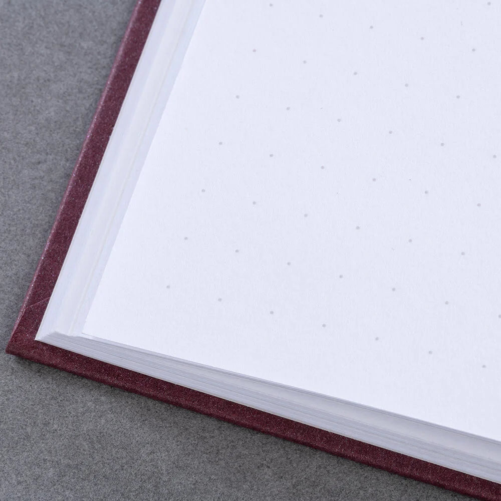 Carnet GMUND Paper Book - Hardcover - B5 - Pointillé - Merlot