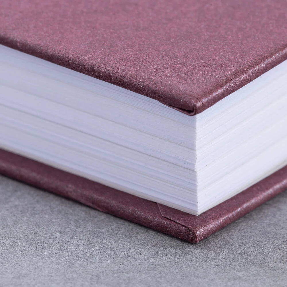 Carnet GMUND Paper Book - Hardcover - B5 - Pointillé - Merlot