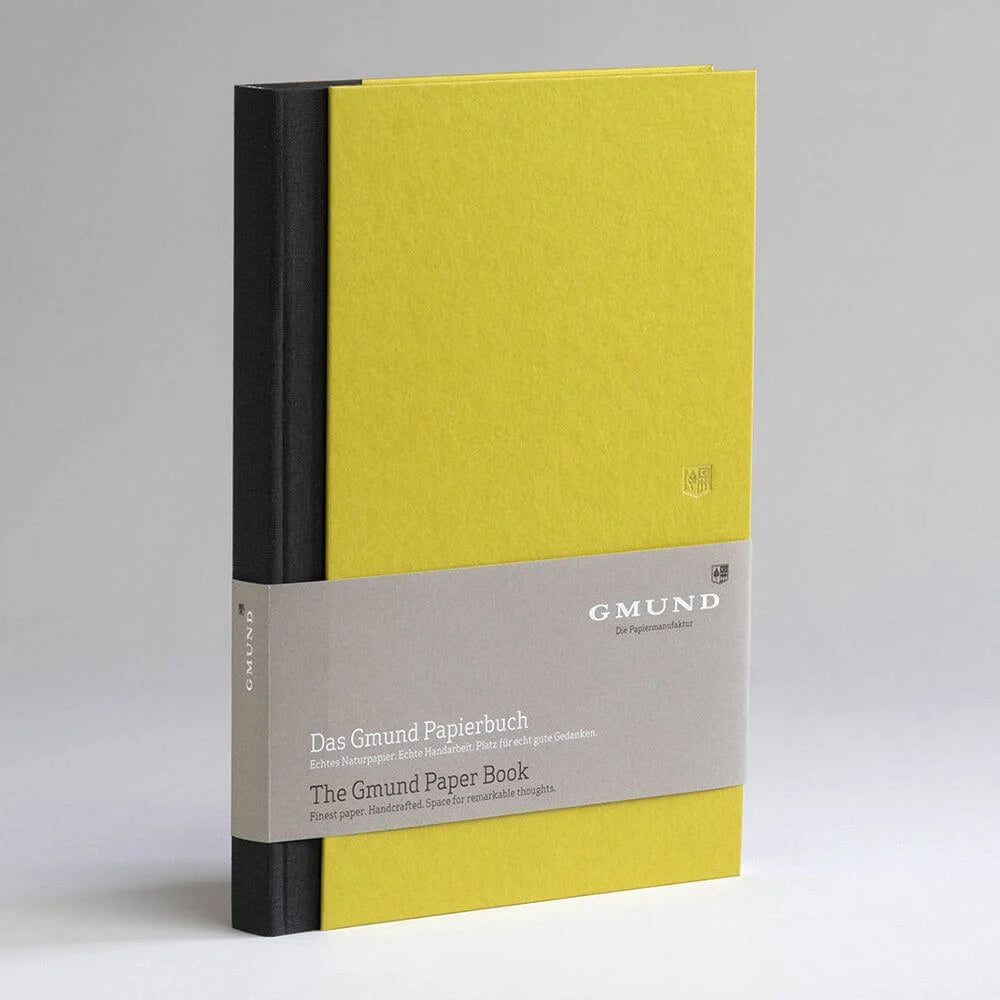 Carnet GMUND Paper Book - Hardcover - B5 - Pointillé - Lime