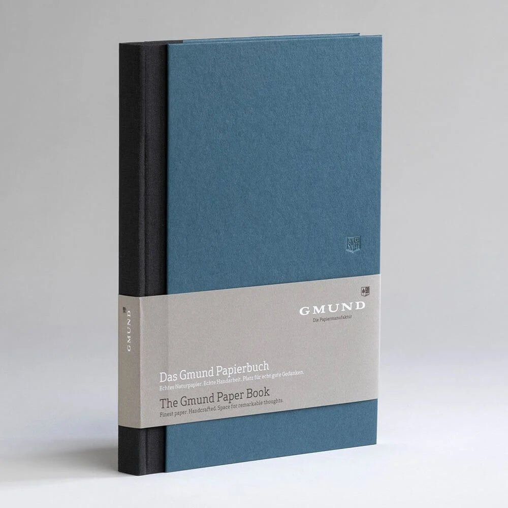 Carnet GMUND Paper Book - Hardcover - B5 - Pointillé - Denim