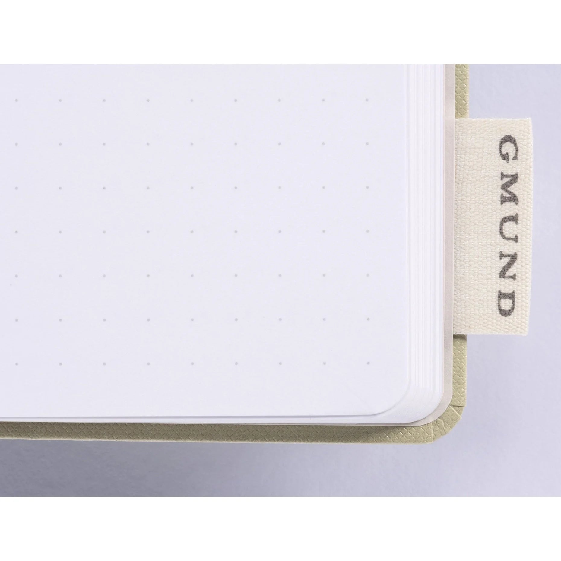 Carnet GMUND Notebook Mono - Softcover - A5 - Pointillé - Pistachio