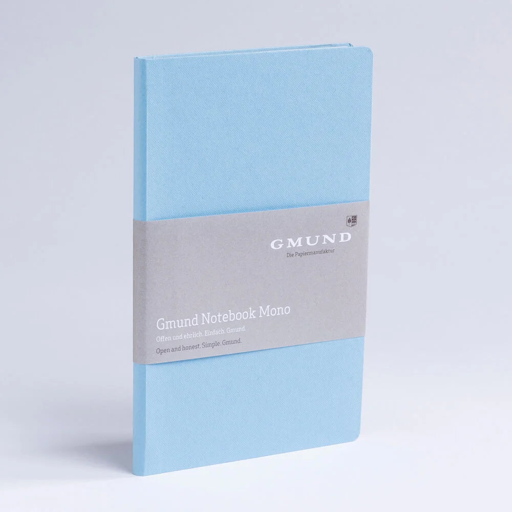 Carnet GMUND Notebook Mono - Softcover - A5 - Pointillé - Sky