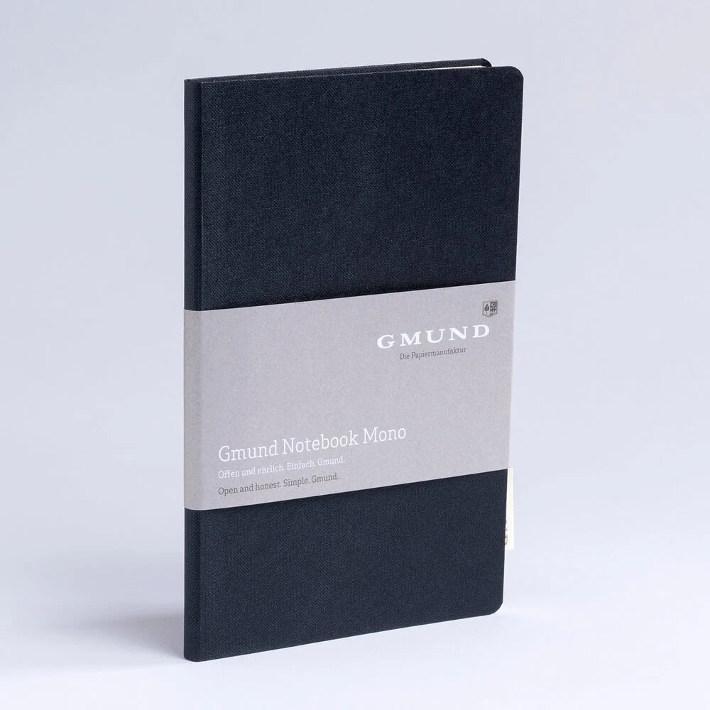 Carnet GMUND Notebook Mono - Softcover - A5 - Pointillé - Ink
