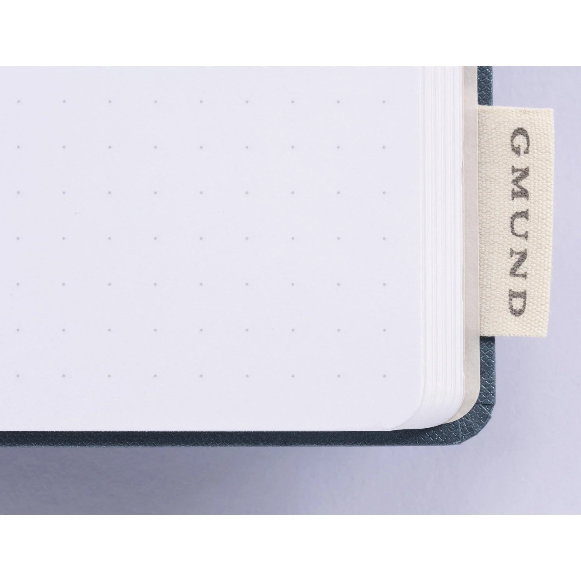 Carnet GMUND Notebook Mono - Softcover - A5 - Pointillé - Denim