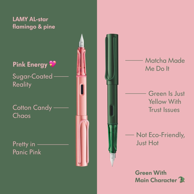 Stylo plume LAMY AL-star Édition Spéciale 2026 - Flamingo