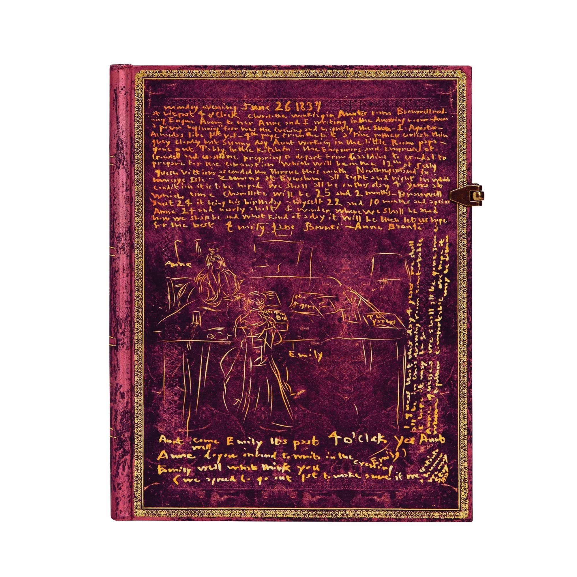 Les Sœurs Brontë - Ultra Rigide 144p - Ligné - Illustré - 9781439752920