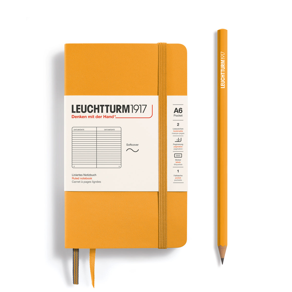Leuchtturm1917 Carnet Classic Souple Ligné A6 / Ligné / Rising Sun