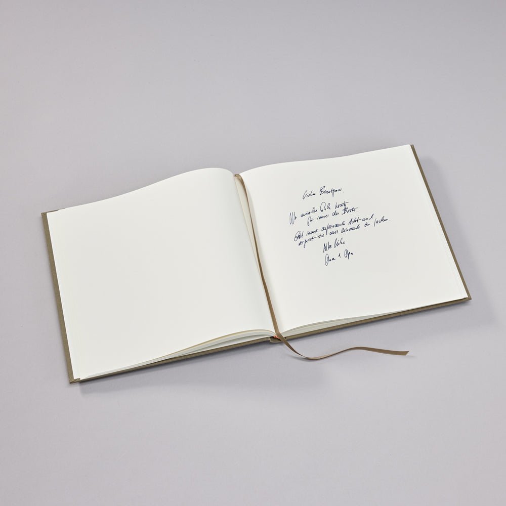 Livre d'Or Slim SEMIKOLON - 25 x 23 cm - Hardcover - Uni - Fango - 4004117654244