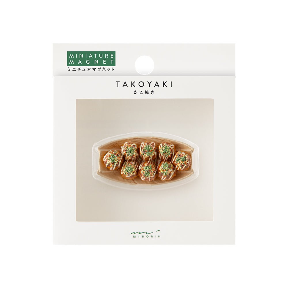 Magnet miniature MIDORI - Takoyaki - 