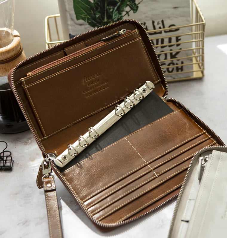 Organiseur FILOFAX Malden Zip - Personal Compact - Ochre