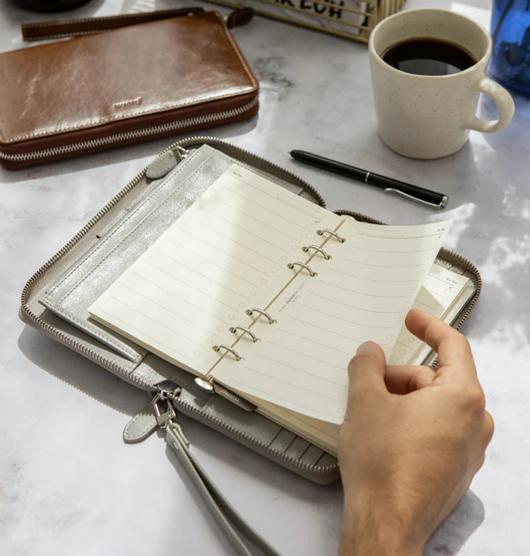 Organiseur FILOFAX Malden Zip - Personal Compact - Stone