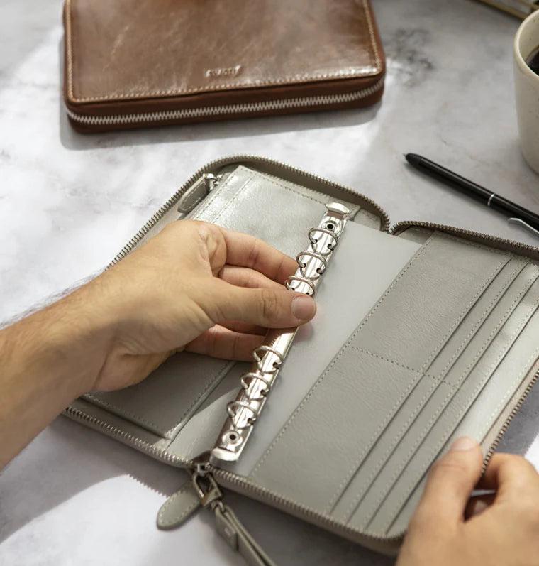 Organiseur FILOFAX Malden Zip - Personal Compact - Stone