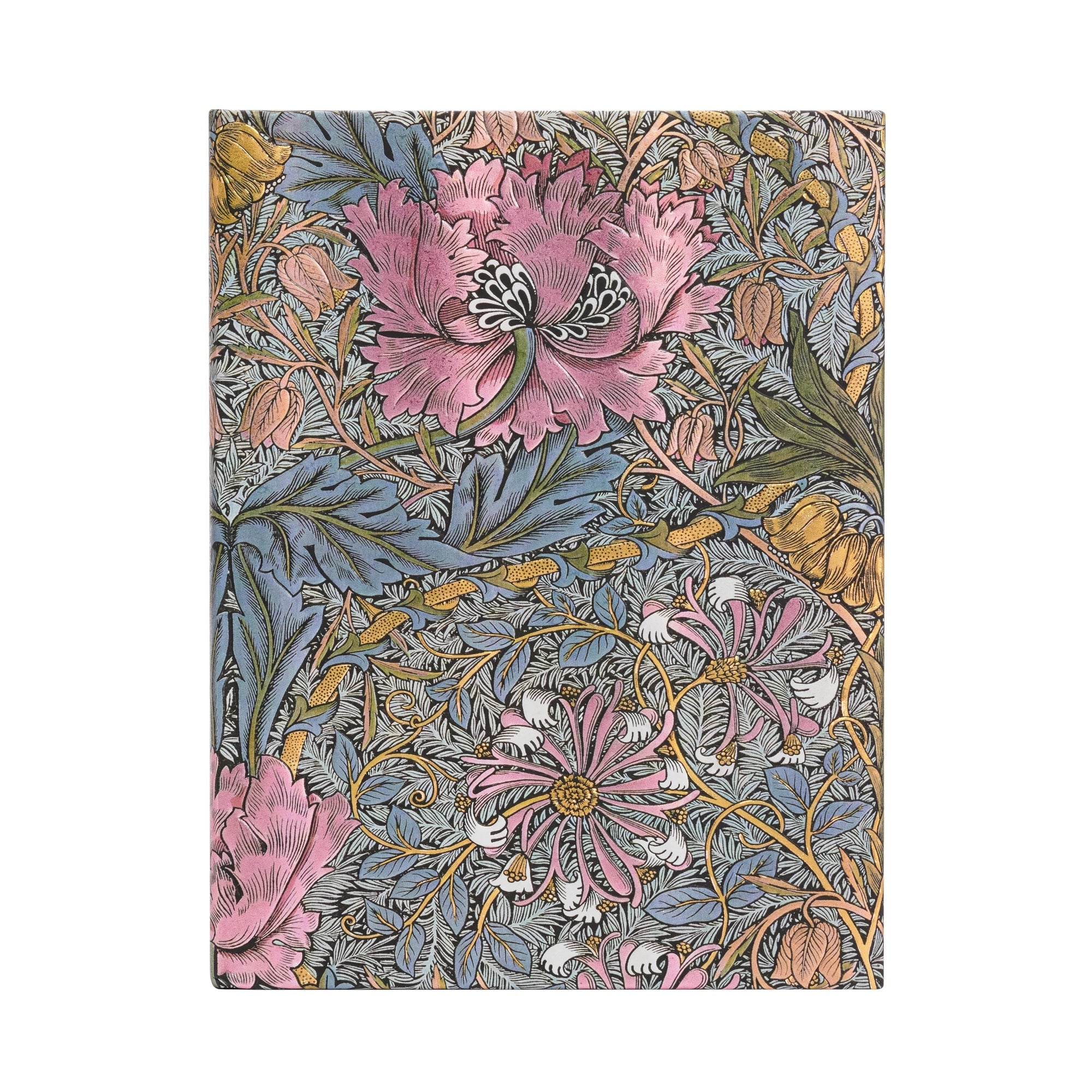 Morris Chèvrefeuille Rose - Ultra Rigide 144p - Ligné - Illustré - 9781439793855