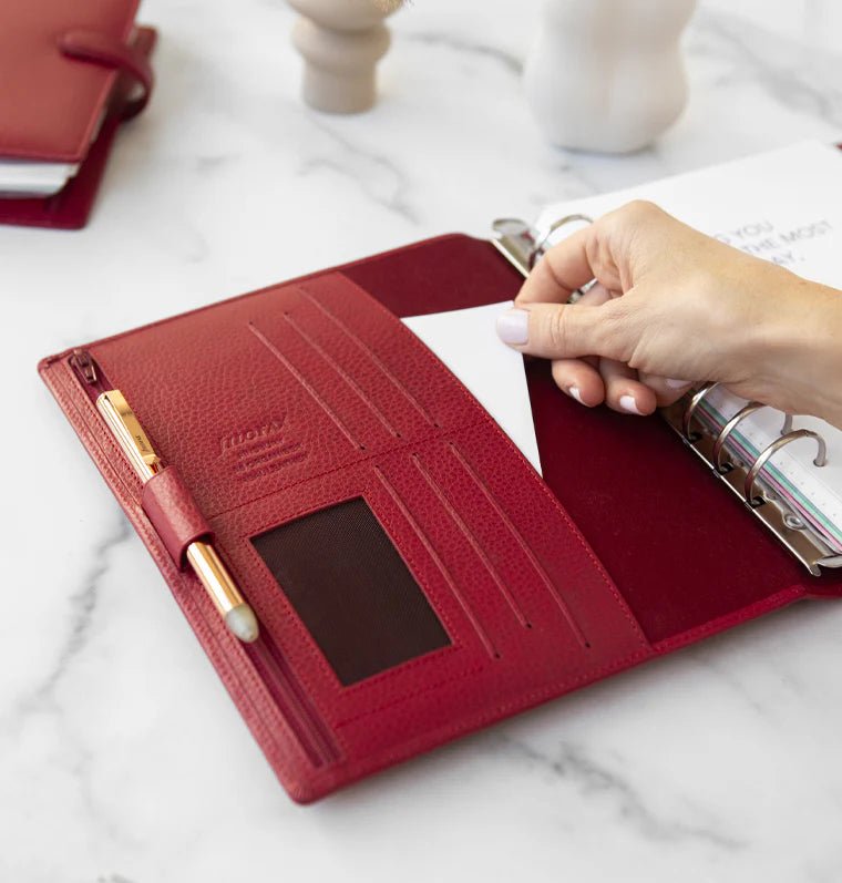 Organiseur FILOFAX Finsbury - A5 - Scarlet - 