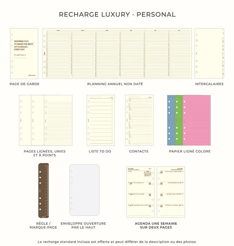 Organiseur FILOFAX Lockwood - Personal - Garnet - 5015142235116
