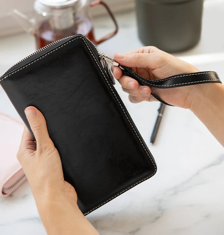 Organiseur FILOFAX Malden Zip - Personal Compact - Black - 5059145481675