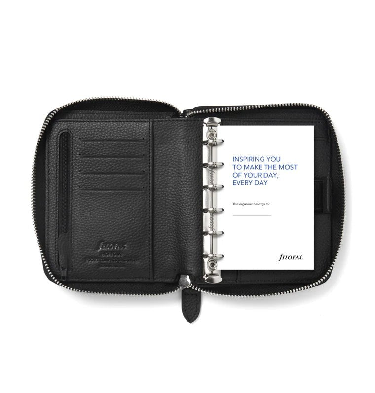 Organiseur FILOFAX Norfolk Zip - Pocket Compact - Espresso - 5059145600670