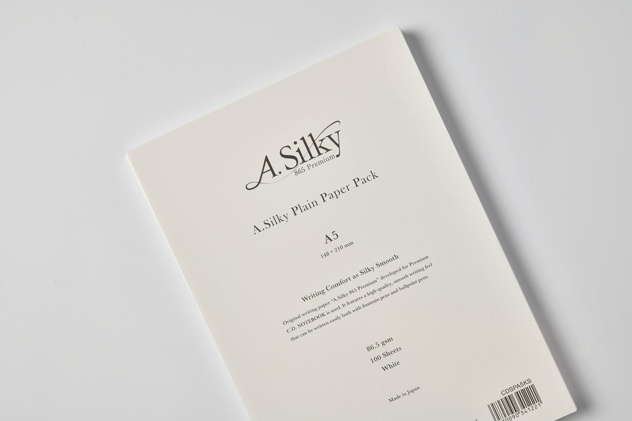 Paquet de 100 feuilles APICA A.Silky 865 Premium - A5 - 86,5 g/m² - Blanc - 4970090341221