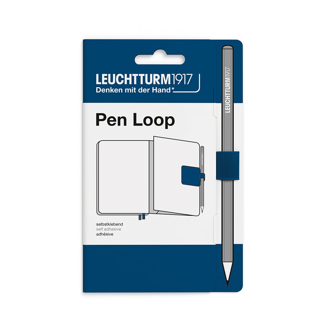 Passant autocollant LEUCHTTURM1917 Pen Loop - Indigo - 