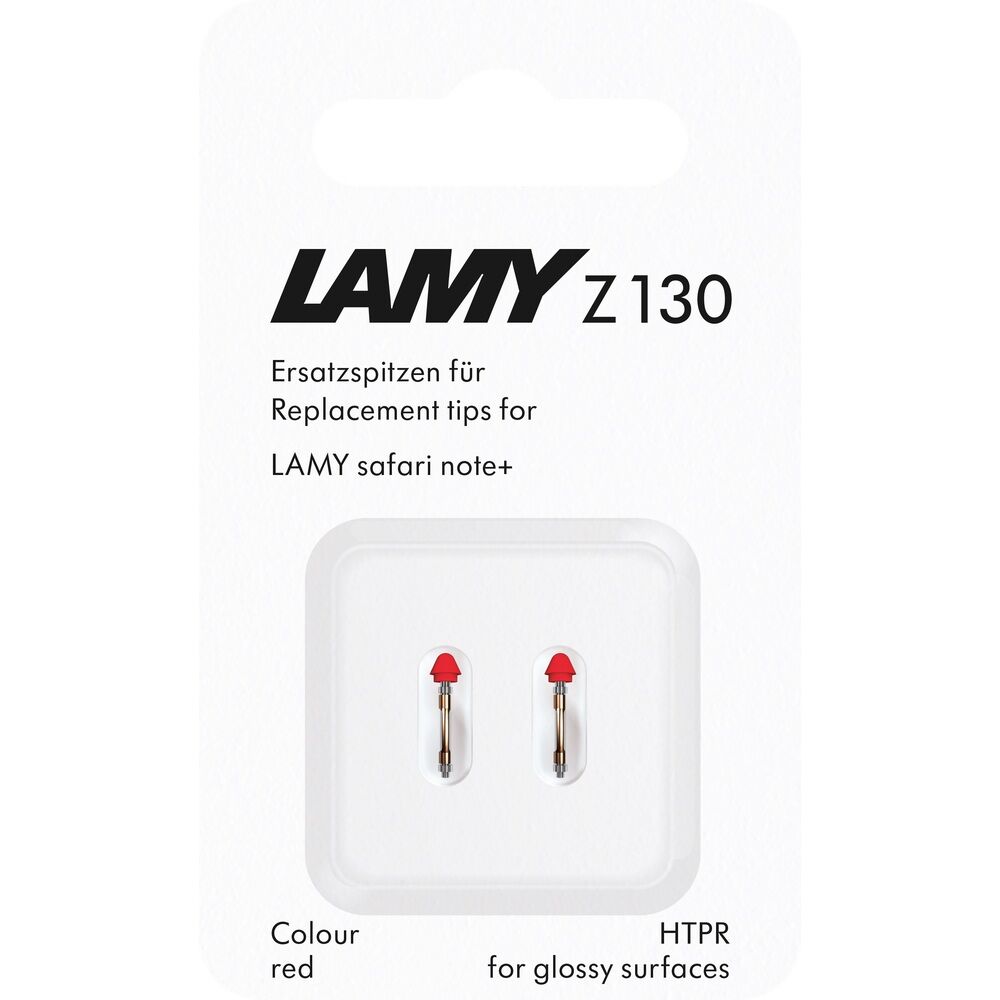 Pointes de rechange LAMY Z130 pour LAMY Safari Note+ IOS - Digital - Red - 4014519764328