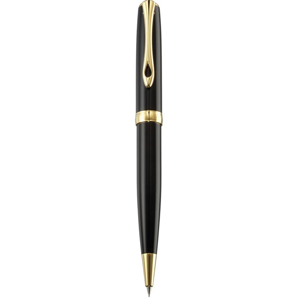 Porte - mine DIPLOMAT Excellence A2 - Black Lacquer Gold - 0.7 - 4009746009915