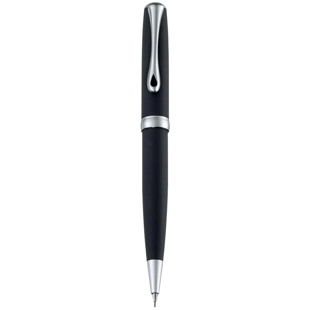 Porte - mine DIPLOMAT Excellence A2 - Lapis Black Matt Chrome - 0.7 - 4009746010027
