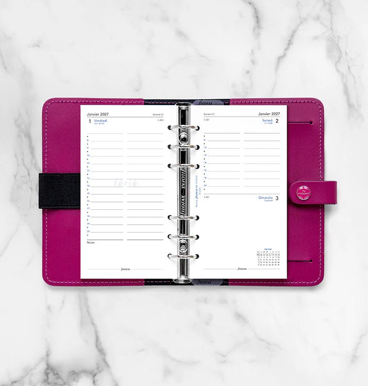 Recharge agenda 2027 FILOFAX - Personal - Un jour par page (français) - 5059145598335