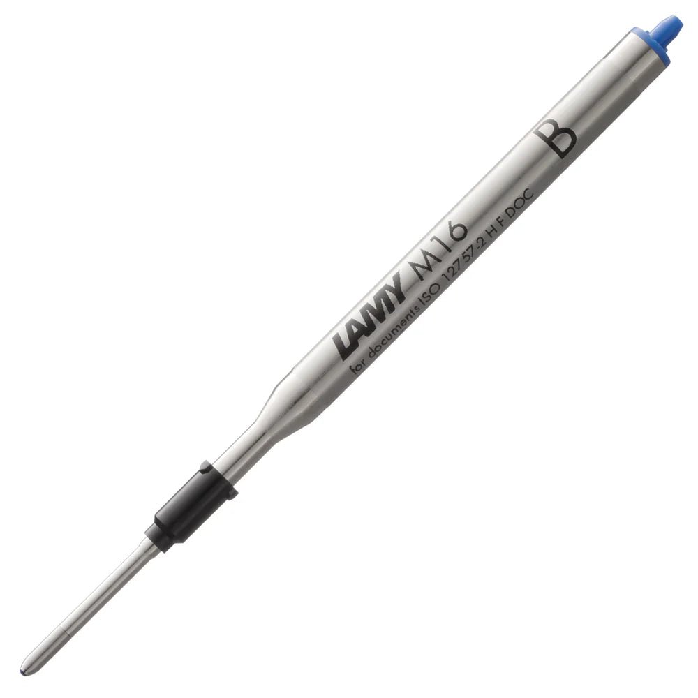 Recharge stylo bille LAMY M16 - Large (B) - Bleu - 4014519001560