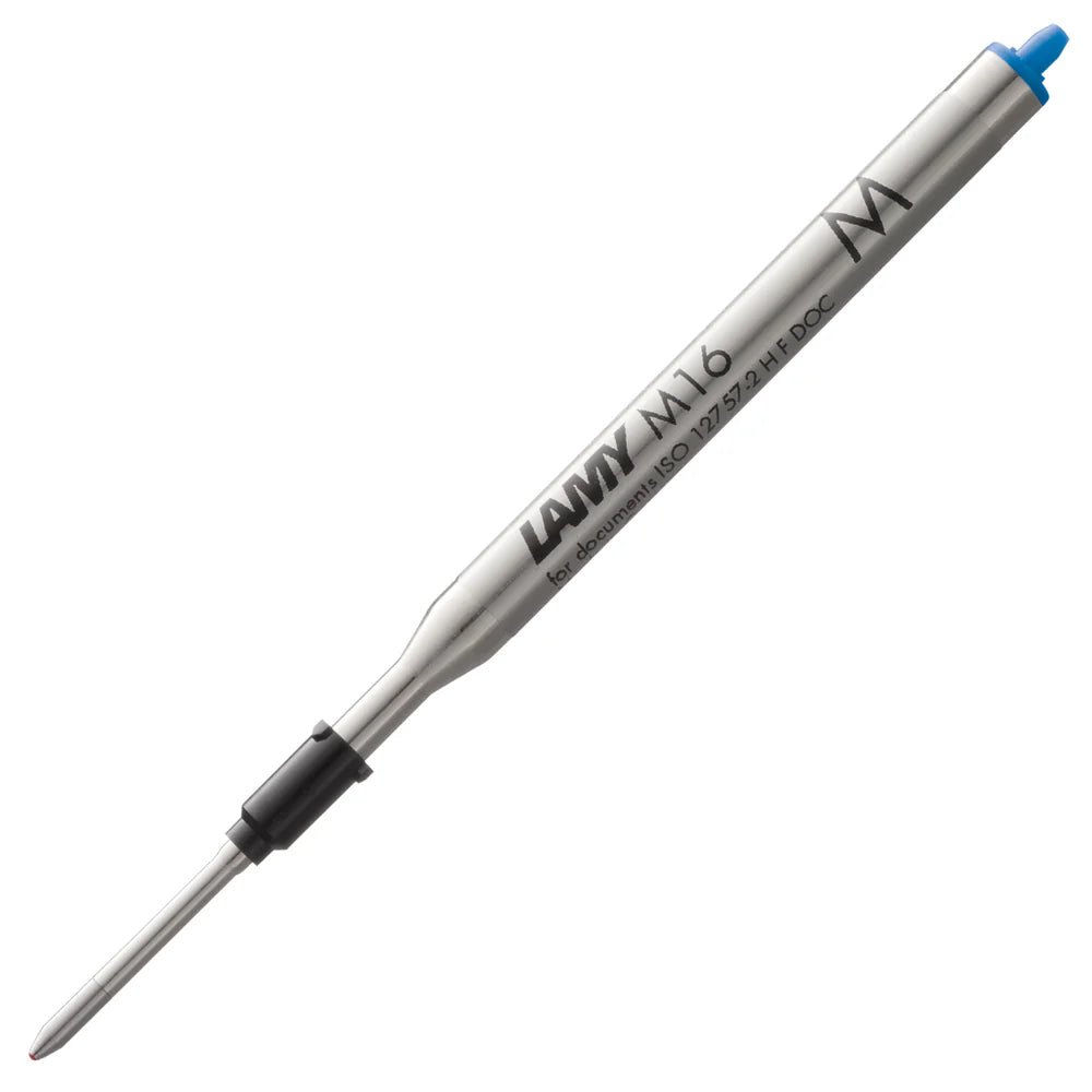 Recharge stylo bille LAMY M16 - Medium (M) - Bleu - 4014519001522