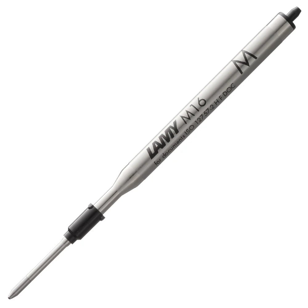 Recharge stylo bille LAMY M16 - Medium (M) - Noir - 4014519001508