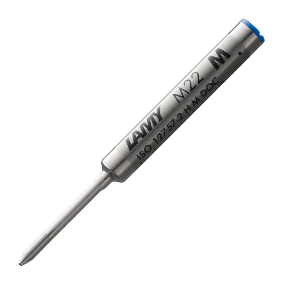 Recharge stylo bille LAMY M22 - Medium (M) - Bleu - 4014519133803