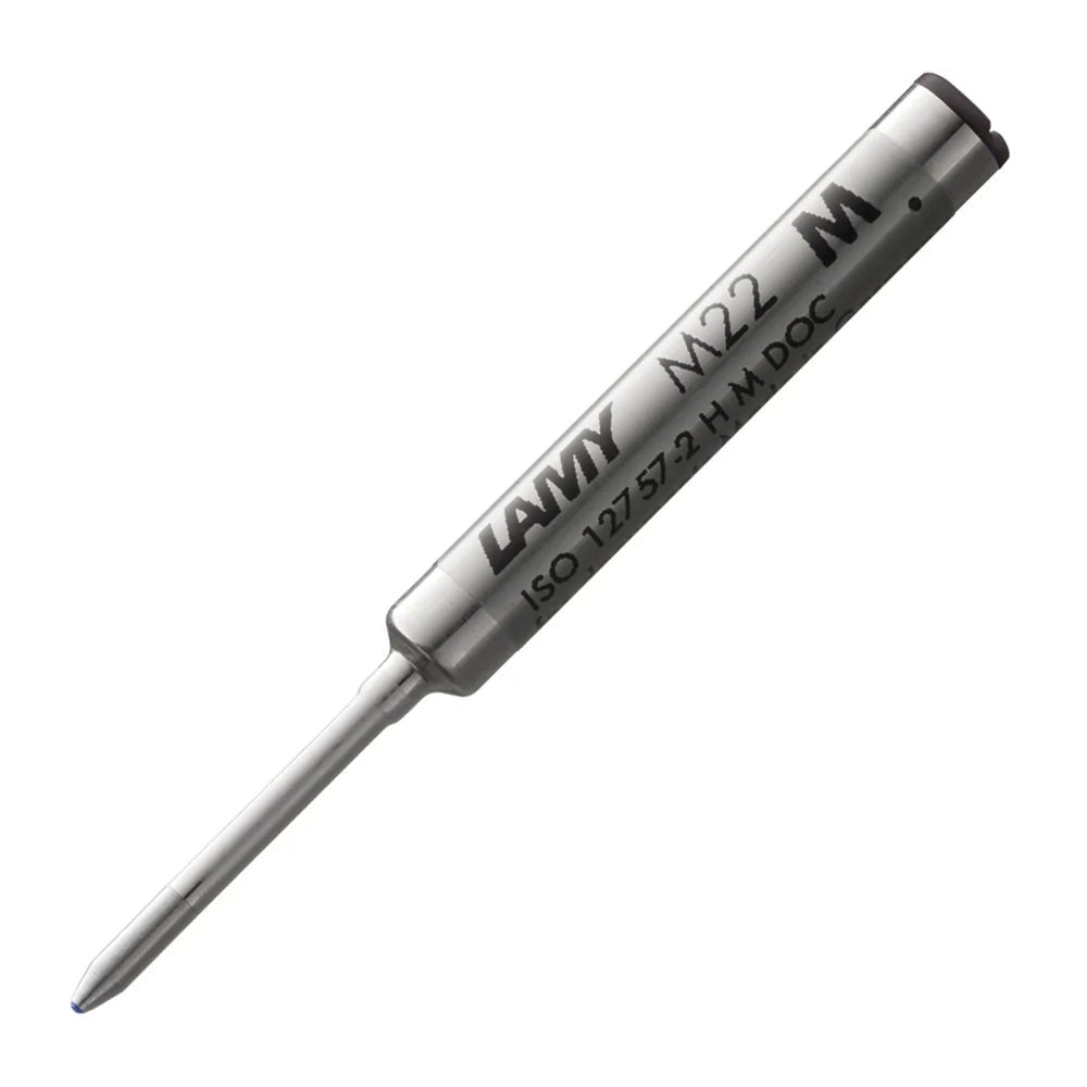 Recharge stylo bille LAMY M22 - Medium (M) - Noir - 4014519133810