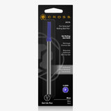 Recharge stylo roller CROSS - Fine (F) - Bleu