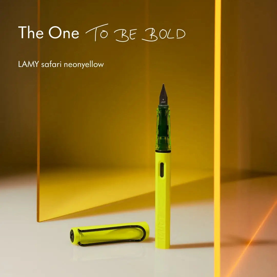 Stylo plume LAMY safari Édition Spéciale 2026 - Neon Yellow